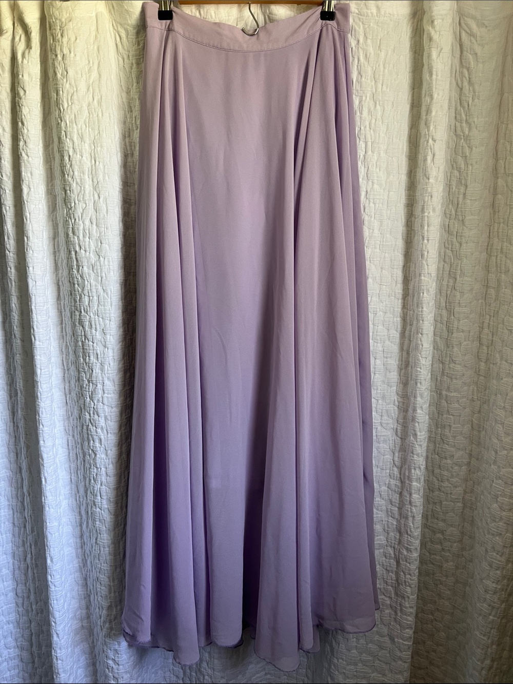 Chicwish Lavender Chiffon Maxi Skirt